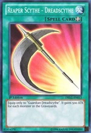 Reaper Scythe - Dreadscythe (DRLG-EN012) - Dragons of Legend Unlimited