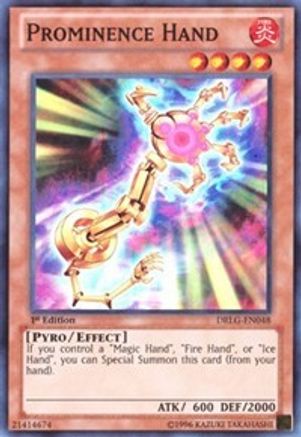 Prominence Hand (DRLG-EN048) - Dragons of Legend Unlimited