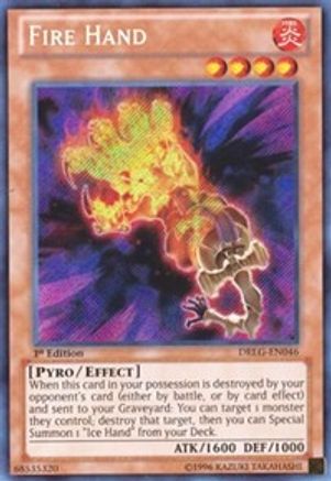 Fire Hand (DRLG-EN046) - Dragons of Legend Unlimited