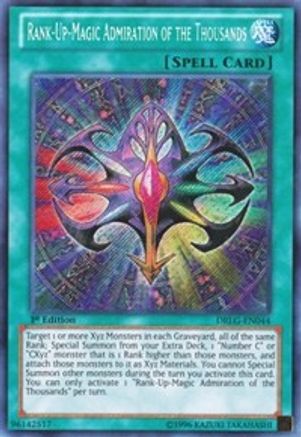 Rank-Up-Magic Admiration of the Thousands (DRLG-EN044) - Dragons of Legend Unlimited