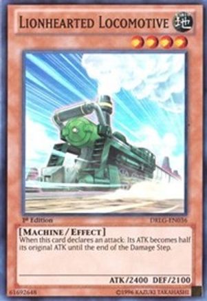 Lionhearted Locomotive (DRLG-EN036) - Dragons of Legend Unlimited