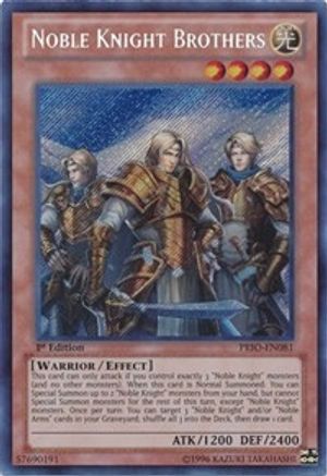 Noble Knight Brothers (PRIO-EN081) - Primal Origin Unlimited
