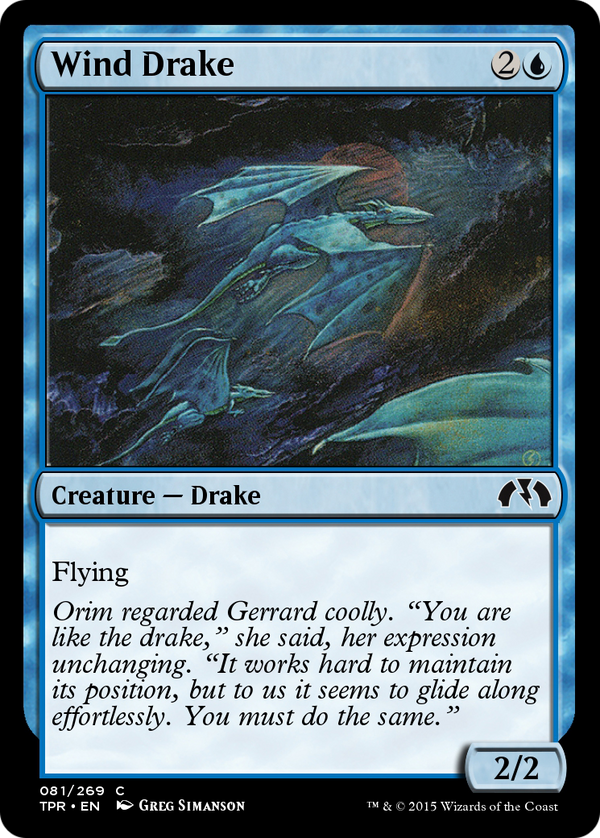 Wind Drake (TPR-081) - Tempest Remastered Foil