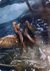 Skyway Robber // Skyway Robber (ASNC-055) - New Capenna Art Series (Borderless) Foil
