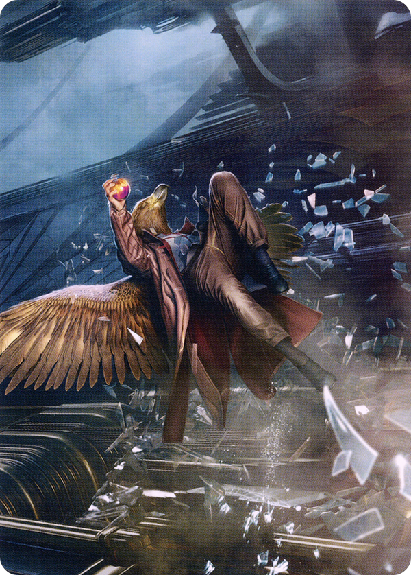 Skyway Robber // Skyway Robber (ASNC-055) - New Capenna Art Series (Borderless) Foil