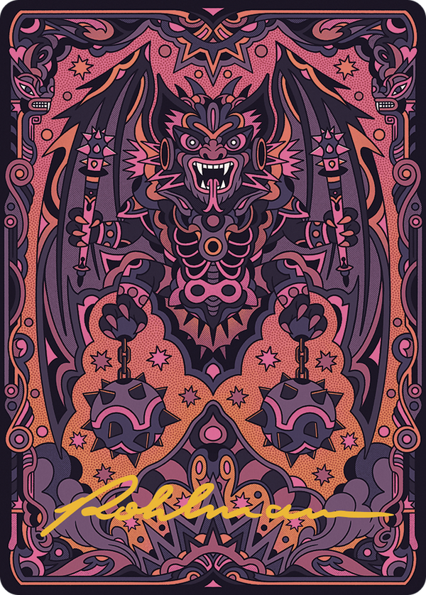 Bloodletter of Aclazotz // Bloodletter of Aclazotz (ALCI-061) - The Lost Caverns of Ixalan Art Series (Borderless) Foil