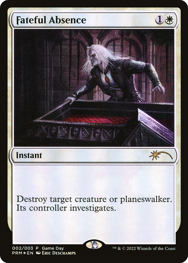 Fateful Absence [Game Day 2022]