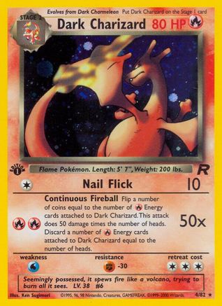 Dark Charizard (Japanese) (006) [Team Rocket Unlimited]