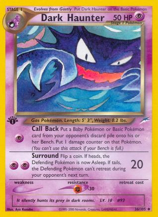 Dark Haunter (36/105) [Neo Destiny Unlimited]