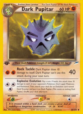 Dark Pupitar (38/105) [Neo Destiny Unlimited]