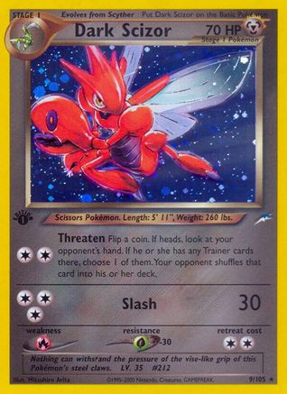 Dark Scizor (Japanese) (212) [Neo Destiny Unlimited]