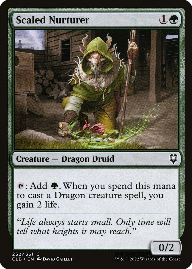Scaled Nurturer [Commander Legends: Battle for Baldur's Gate]