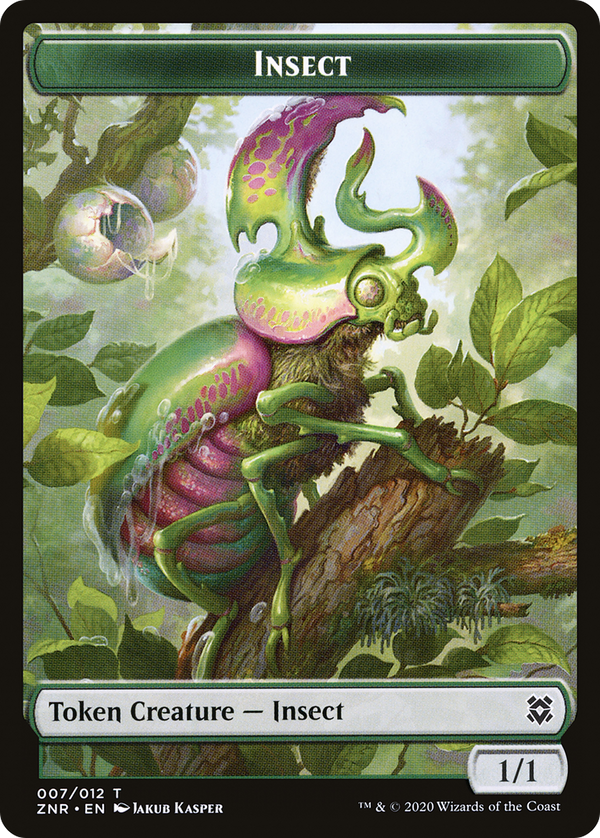 Insect (TZNR-007) - Zendikar Rising Tokens