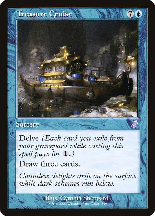 Treasure Cruise (Timeshifted) [Time Spiral Remastered]