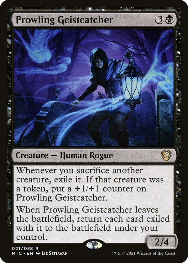 Prowling Geistcatcher [Innistrad: Midnight Hunt Commander]