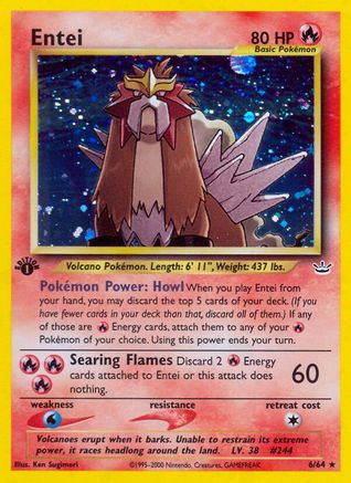 Entei (244) (Japanese) [Neo 3]