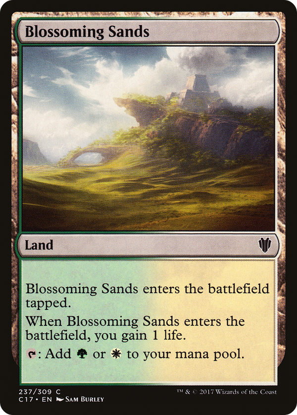 Blossoming Sands [Commander 2017]