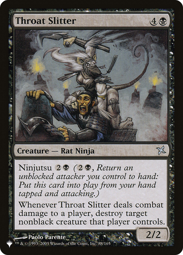 Throat Slitter [The List]