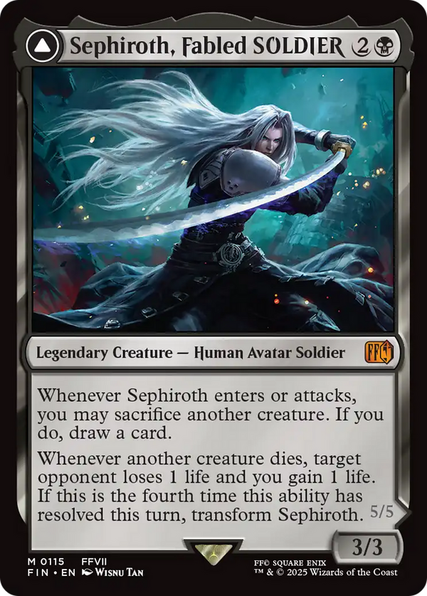 Sephiroth, Fabled SOLDIER // Sephiroth, One-Winged Angel [FINAL FANTASY]