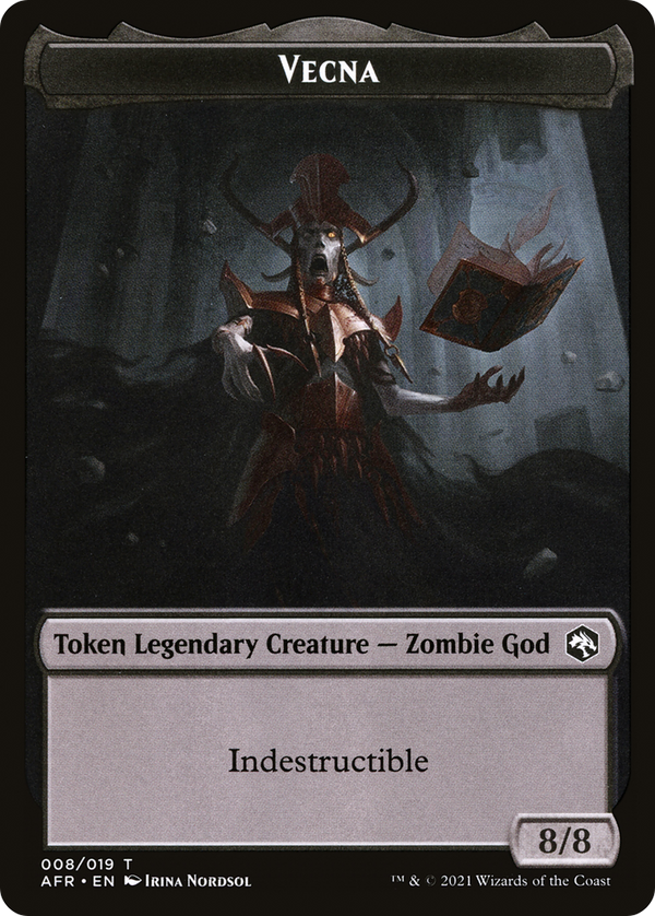 Vecna (TAFR-008) - Adventures in the Forgotten Realms Tokens