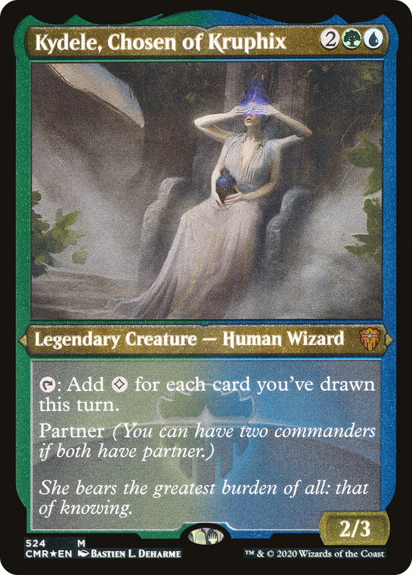 Kydele, Chosen of Kruphix (Etched) [Commander Legends]