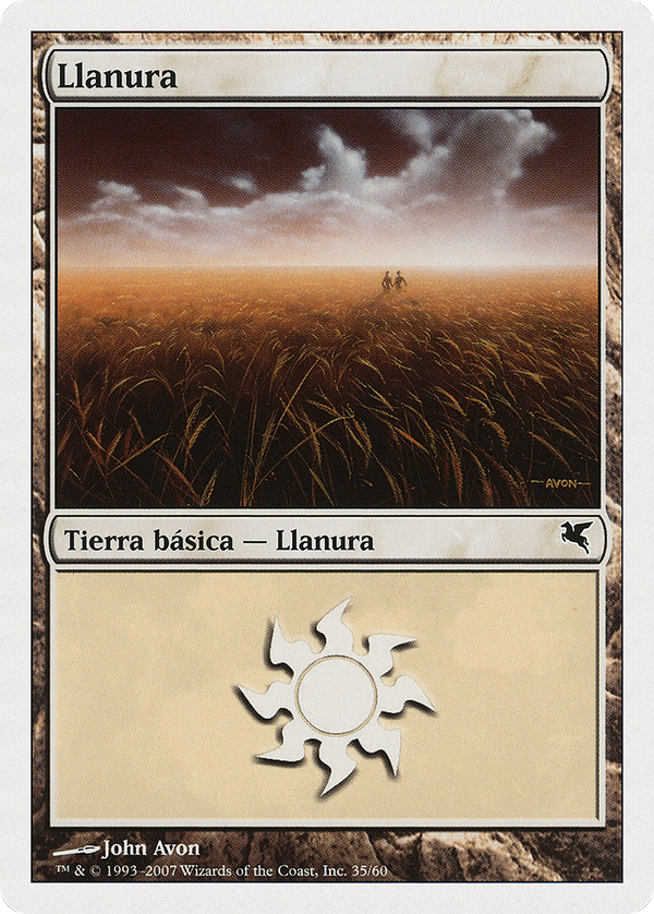 Plains (Spanish) - "Llanura" (J35) (PSAL-J35) - Salvat 2005