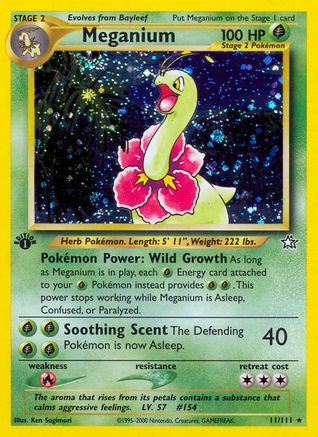 Meganium (Japanese) (154) [Neo Genesis Unlimited]