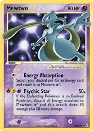 Mewtwo Star (002/002) [Gift Box Mew]
