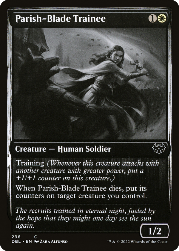 Parish-Blade Trainee [Innistrad: Double Feature]