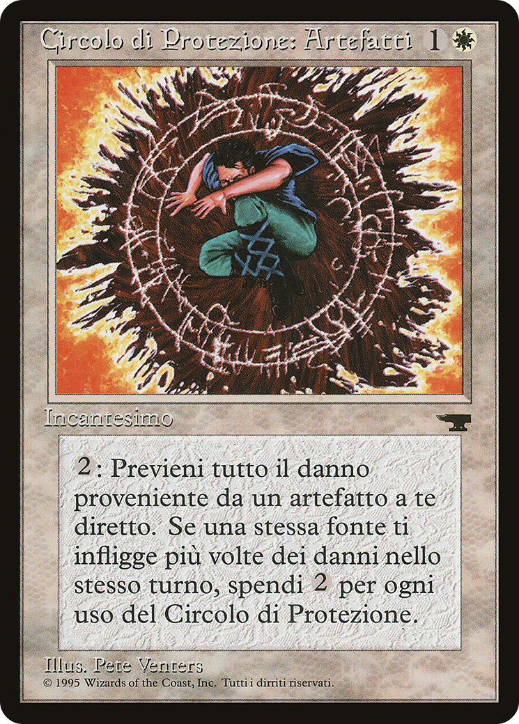 Circle of Protection: Artifacts (Italian) - 