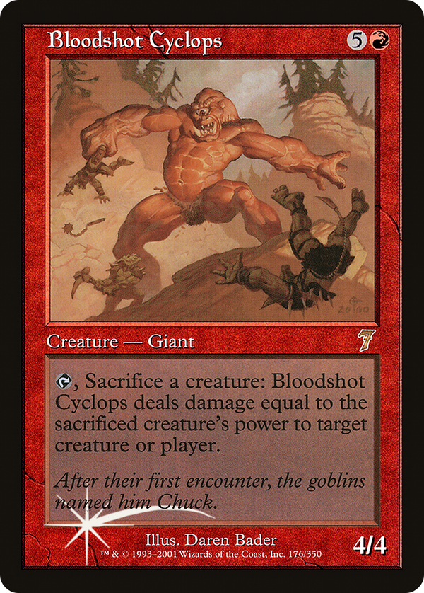 Bloodshot Cyclops [Seventh Edition]