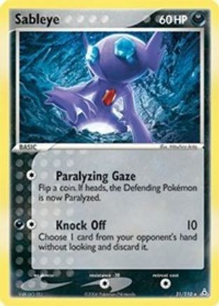 Sableye (31/110) [EX: Holon Phantoms]
