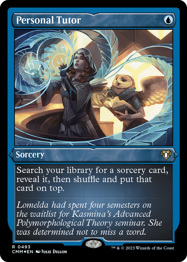 Personal Tutor (Foil Etched) [Commander Masters]