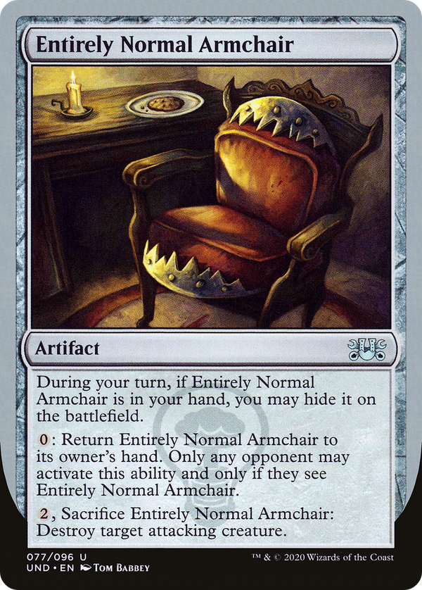 Entirely Normal Armchair [Unsanctioned]