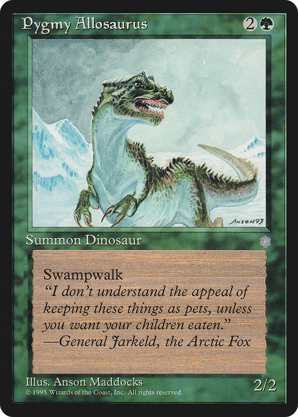 Pygmy Allosaurus [Ice Age]