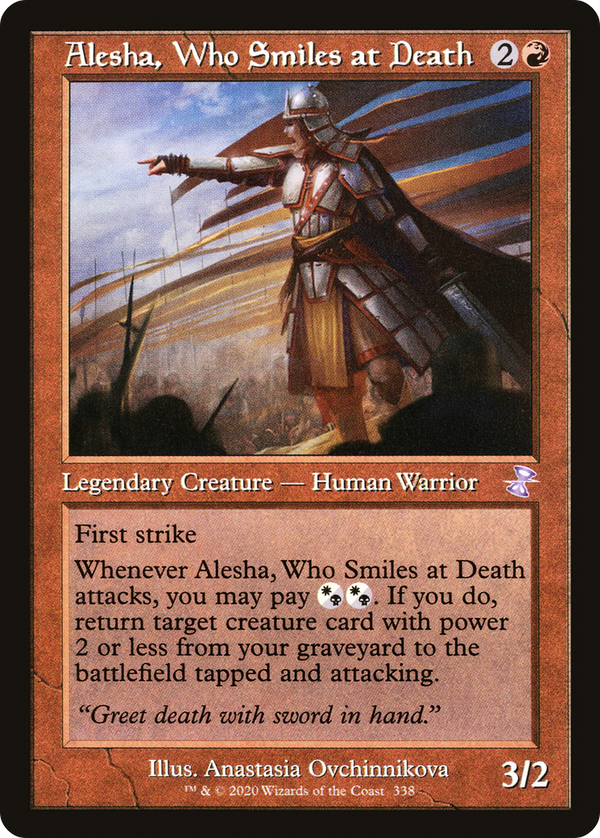 Alesha, Who Smiles at Death (Timeshifted) [Time Spiral Remastered]