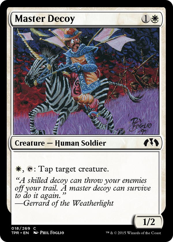 Master Decoy (TPR-018) - Tempest Remastered Foil
