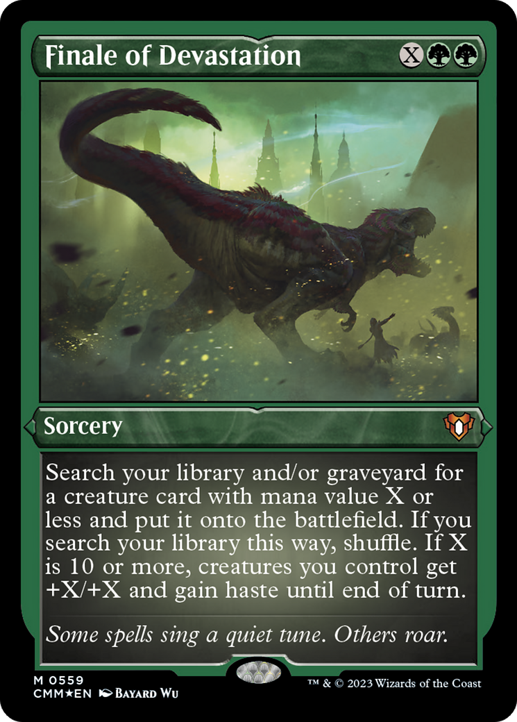 Finale of Devastation (Foil Etched) [Commander Masters]