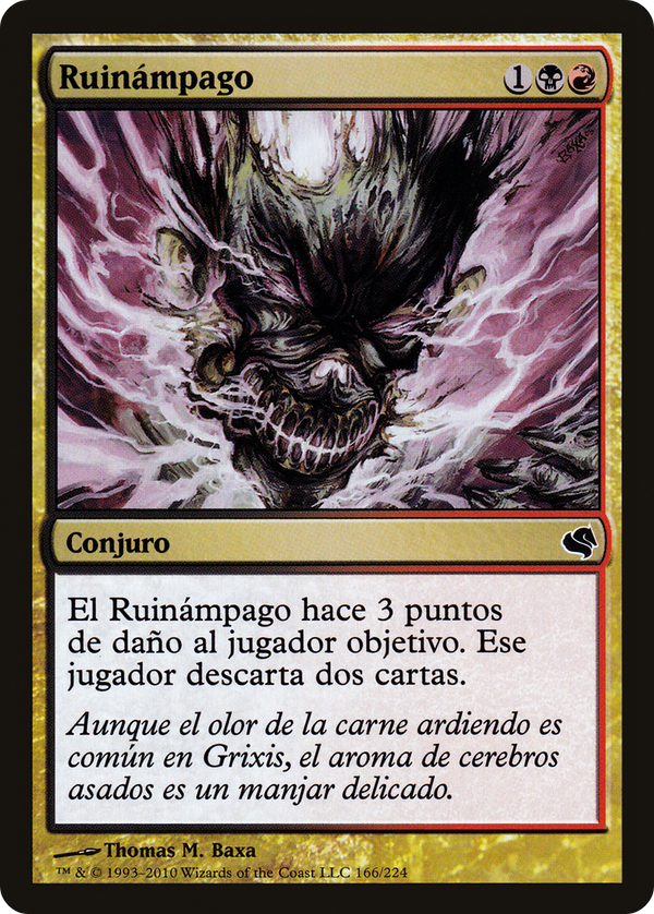 Blightning (Spanish) - "Ruinampago" (PS11-166) - Salvat 2011