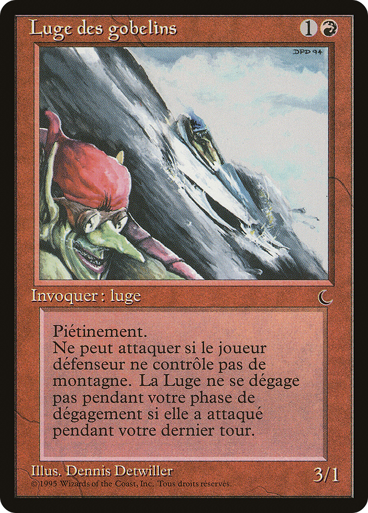 Goblin Rock Sled (French) - 