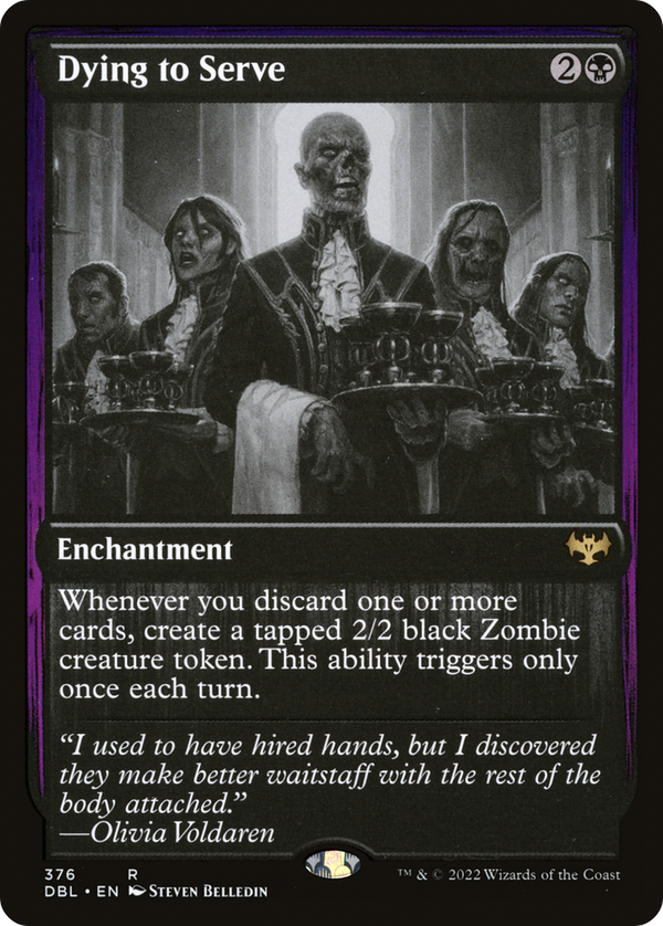 Dying to Serve [Innistrad: Double Feature]