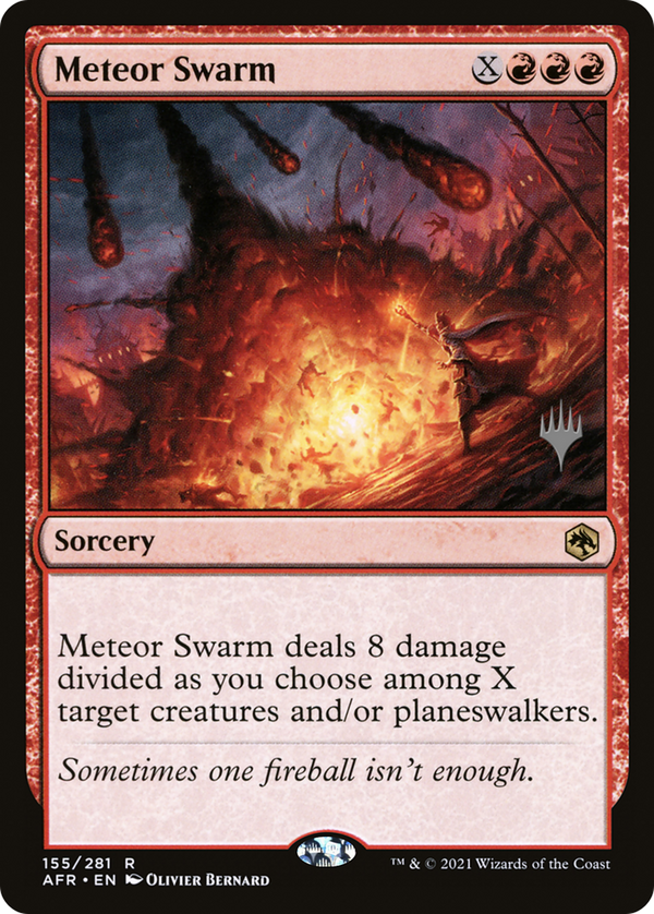 Meteor Swarm (Promo Pack) [Dungeons & Dragons: Adventures in the Forgotten Realms Promos]