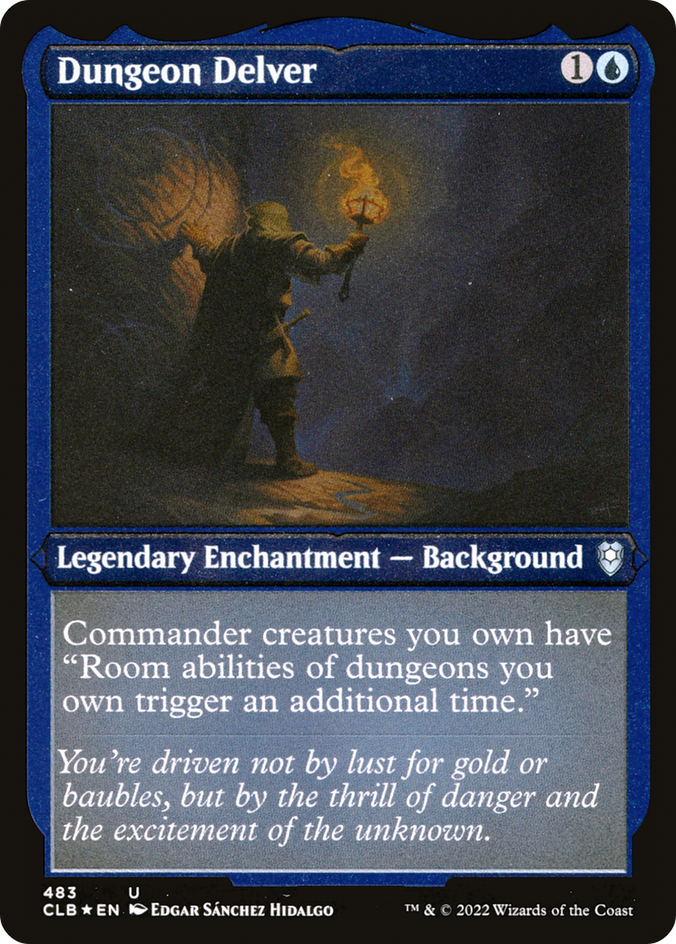 Dungeon Delver (Foil Etched) [Commander Legends: Battle for Baldur's Gate]