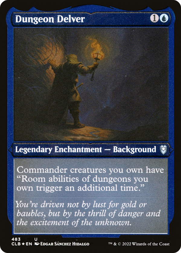 Dungeon Delver (Foil Etched) [Commander Legends: Battle for Baldur's Gate]