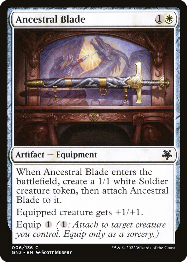 Ancestral Blade [Game Night: Free-for-All]