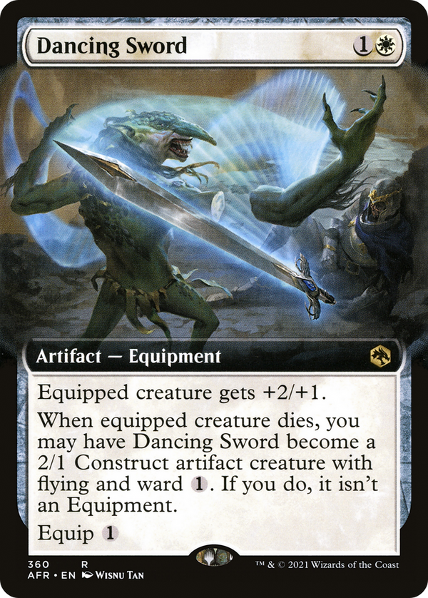 Dancing Sword (Extended Art) [Dungeons & Dragons: Adventures in the Forgotten Realms]