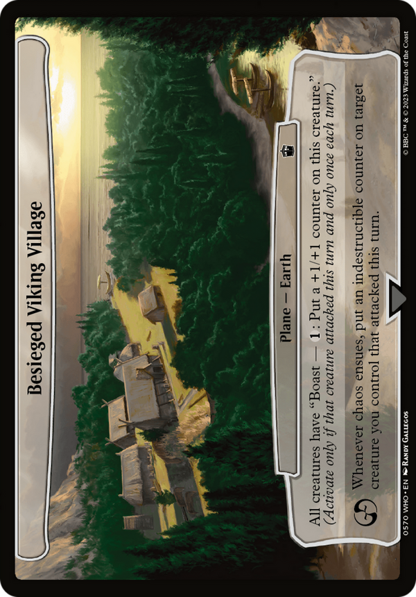 Besieged Viking Village [Doctor Who]