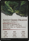 Lurking Green Dragon // Lurking Green Dragon (ACLB-001) - Battle for Baldur's Gate Art Series (Borderless) Foil