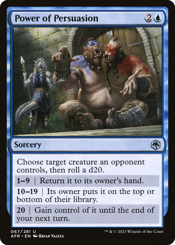 Power of Persuasion [Dungeons & Dragons: Adventures in the Forgotten Realms]
