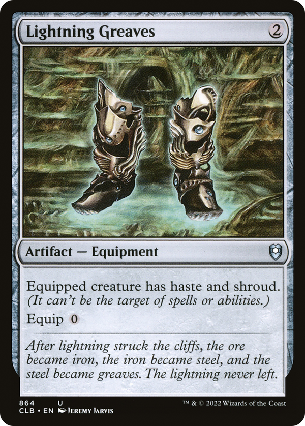 Lightning Greaves [Commander Legends: Battle for Baldur's Gate]